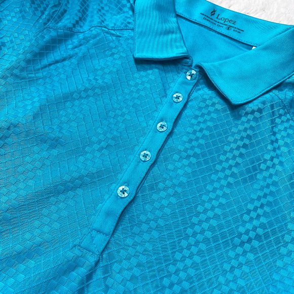 [NWT] Lopez Grace 3/4 Sleeve Golf Polo | Small - Picture 4 of 7